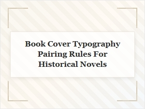 Masterful Typography for Historical Novel Covers